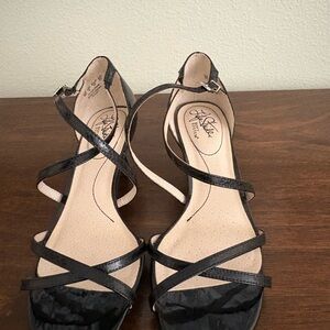 Hot Kiss Life Stride Black Heels Sleek and Stylish